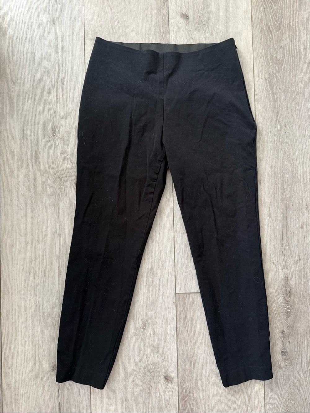 a new day Black High-Waist Knit Waistband Pants